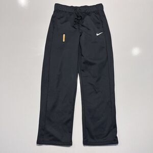 Nike Therma Fit Straight Leg Sweat Pants M  w/ Pockets Y2K Relaxed Black‎